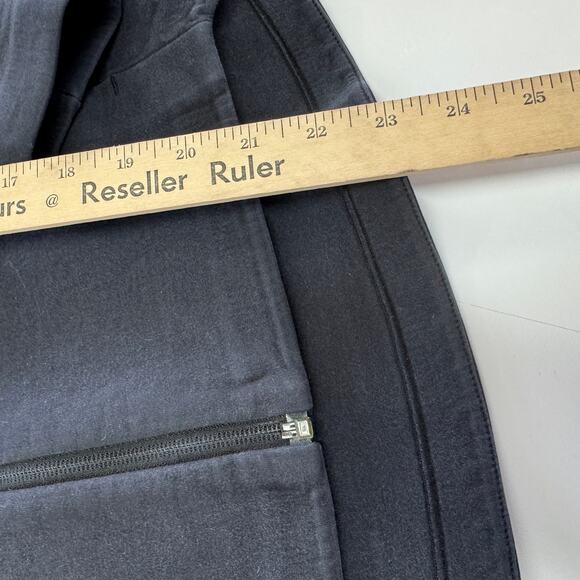 Lululemon Jacket Womens 4 Black Going Places Knit Full Zip Pockets - Picture 11 of 13